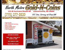 Tablet Screenshot of northmetrogoldncoins.com